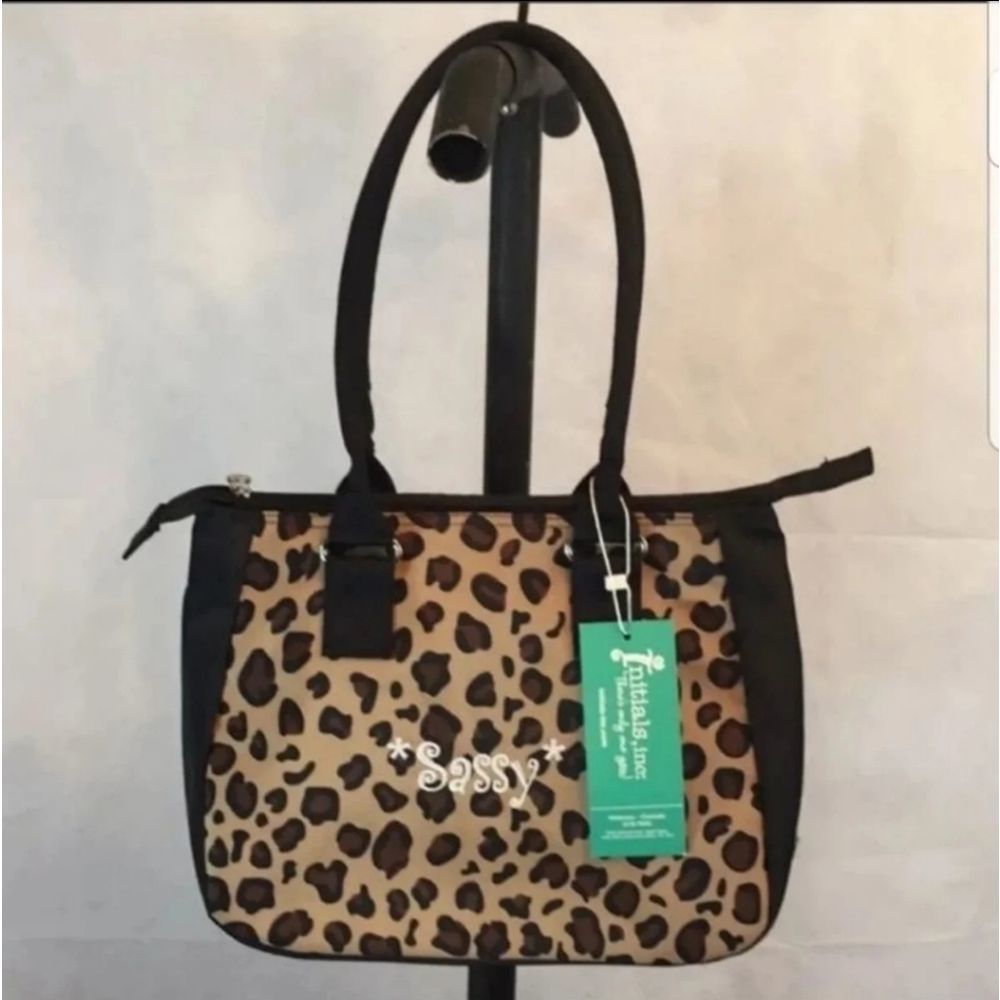 Initials, Inc. Midtown Cheetah handbag